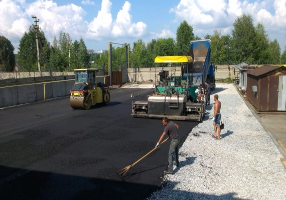 Устройство автодорог в Посёлке Биокомбината и Лосино-Петровском районе